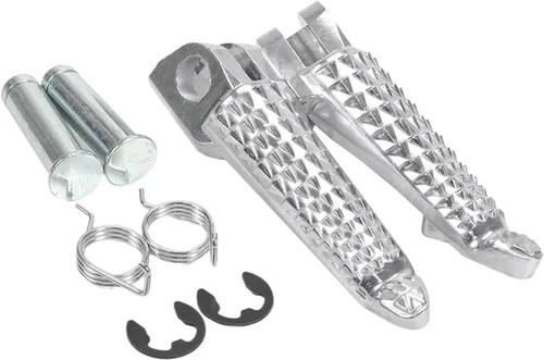Vista 4 de Compatible con reposapiés delantero compatible con Z125 Z250 Z300 Z650 Z900 NINJA 250 300 650 X300 Reposapiés para motocicleta