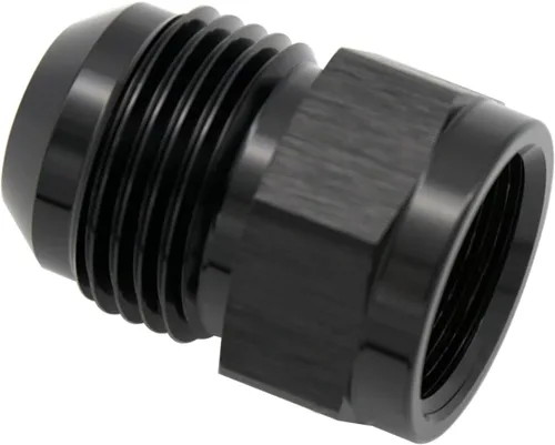 Vista 11 de 1/8 NPT hembra a -3 AN AN3 macho Flare Thread Expander adaptador Expander Accesorios de manguera Aluminio Negro