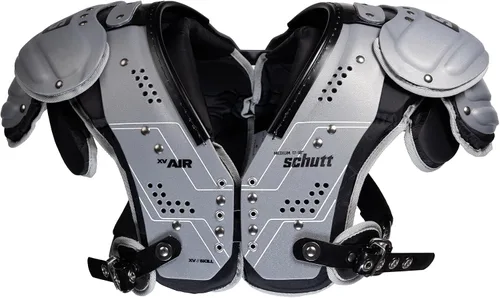 Vista 6 de [Usado] Schutt XV Skill - Hombreras de fútbol para mariscal de campo, receptor ancho, espalda defensiva