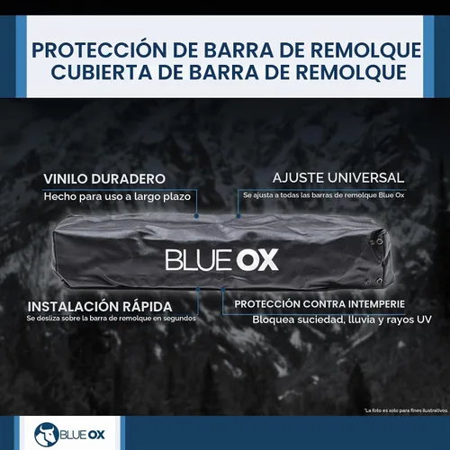 Vista 6 de Blue Ox Ascent - Combo de barra de remolque y placa base con extensión de cable eléctrico, cableado EZ Light y freno de remolque plano Patriot