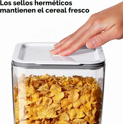 Vista 4 de Dispensador de cereales OXO Good Grips para encimera Hermético, contenedor de almacenamiento