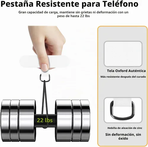 Vista 2 de TACOMEGE Pestaña de correa de teléfono para iPhone, parche de cordón para teléfono celular, pieza de repuesto de correa de teléfono para todas