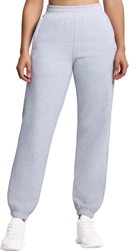Vista 6 de THE GYM PEOPLE Pantalones deportivos de forro polar para mujer con bolsillos