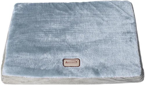 Vista 2 de Armarkat Almohadilla ortopédica de espuma viscoelástica para mascotas en verde salvia y gris, 39 x 28 x 3 pulgadas