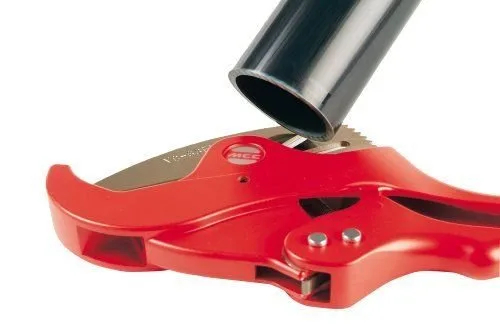 Vista 2 de MCC Herramientas - Cortador de tubos de PVC CPVC con trinquete - 3/4" (hasta 1 pulgada) liberación rápida - alta calidad