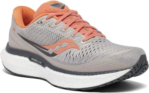 Vista 5 de Saucony Tenis de correr Triumph 18 para mujer, Piedra lunarCoral
