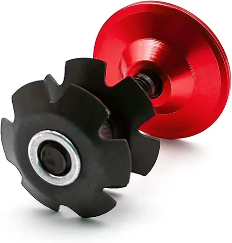 Vista 6 de ONIPAX Tapa superior de auriculares ligeros y tuerca de estrella con tornillo de aluminio y espaciadores