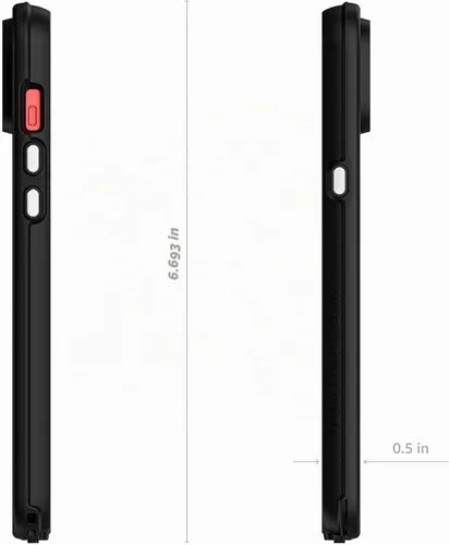 Vista 9 de Ghostek Nautical Slim - Funda delgada impermeable para Apple iPhone 15 Plus - Protector de pantalla y lente de cámara integrado, compatible