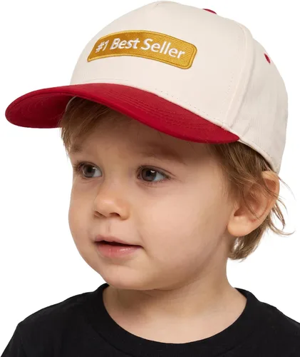 Vista 13 de Funky Junque Gorra de camionero de 2 tonos para niños pequeños y niños #1 más vendido: verde Kelly/Beige