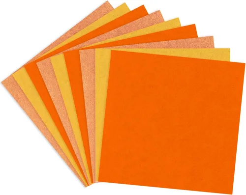 Vista 8 de Whaline 30 hojas de tela de fieltro marrón suave, gruesa, surtido, 3 colores, paquete de fieltro para manualidades, costura, proyectos de arte