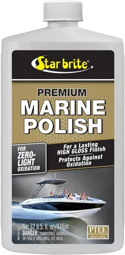 Vista 7 de STAR BRITE Esmalte marino de alta calidad, máxima protección UV y acabado de alto brillo, los inhibidores UV dejan de decolorar, tizar y oxidar