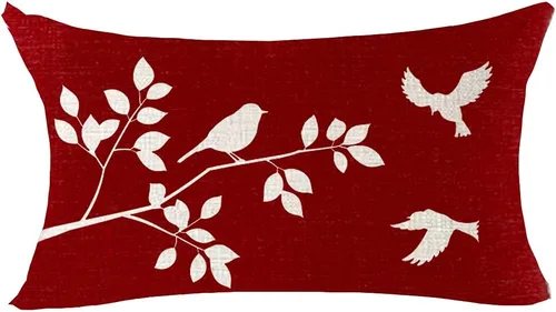 Vista 21 de ITFRO - Juego de 2 bonitas fundas de cojín con diseño de osos de regalo, árbol de pino, bosque, montañas, de lino de algodón, para almohadones Juego