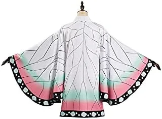 Vista 3 de Disfraz de kimono para niños cárdigan superior capa capa de anime