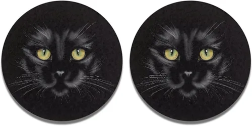 Vista 23 de AFPANQZ 250 Years Print Car Coasters for Cup Holders Absorbent Car Accessories 2.8" Car Cup Holder for Women 2 Pack
