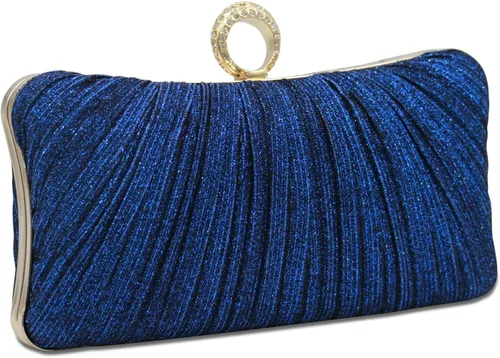 Vista 25 de Women Clutch Purse with Chain- Elegant Evening Bag for Wedding, Prom, Cocktail Party & Formal