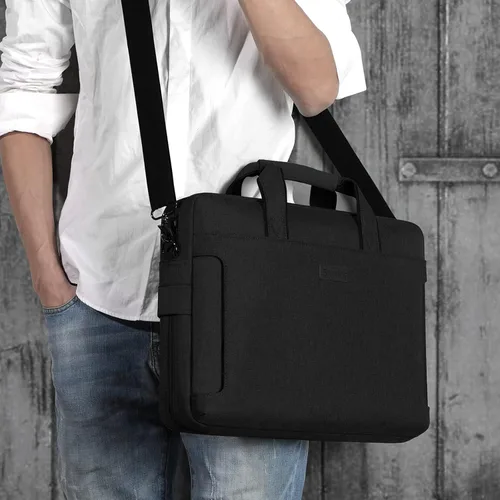 Vista 2 de Bolso de hombro para laptop de negocios para portátil 14-15-15.4-15.6-16 13-16 pulgadas