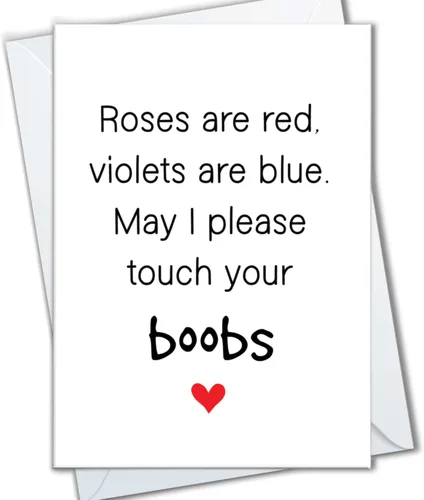 Vista 8 de Divertida tarjeta de aniversario para hombres y mujeres, tarjeta de aniversario de humor para novia esposa, tarjeta de amor de broma para novio