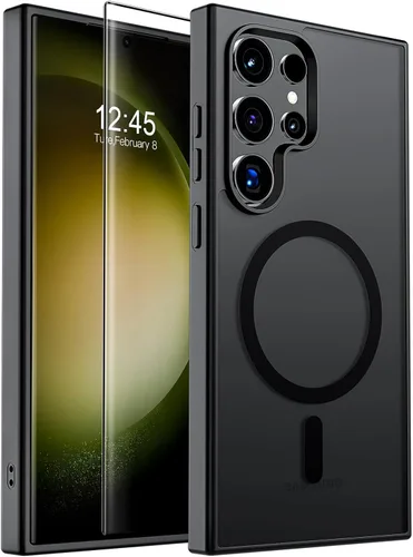 Vista 194 de SUPFINE Funda magnética para Google Pixel 10 Pro XL con protector de pantalla (imanes integrados) (protección contra caídas de grado militar)