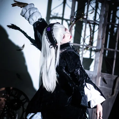 Vista 63 de anogol Vocaloid 32" 80 cm de largo recto de Cosplay peluca Pelucas Para Fiestas Halloween, Anaranjado