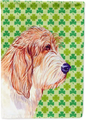 Vista 82 de Caroline's Treasures SS4442GF Affenpinscher Bandera de jardín con retrato de trébol del día de San Patricio para buzón, bandera decorativa