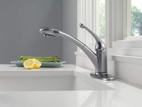Vista 10 de Palo Diamond grifería de cocina con cartucho de cerámica con tecnología de sellado, 470-AR-DST