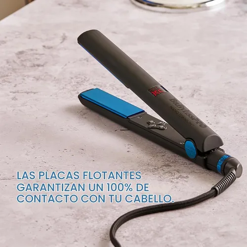 Vista 3 de BaBylissPRO Nano Titanium Flat Iron Hair Straightener, Digital Flat Iron for Pro Salon Results, Styling Tool for All Hair Types