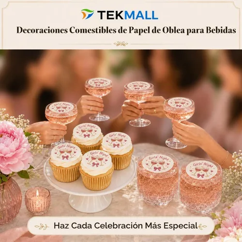 Vista 7 de Hojas de papel comestible de la oblea para la decoración