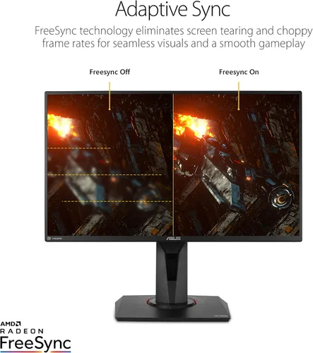 Vista 5 de ASUS - Monitor para juegos VG248QZ de 24 Negro