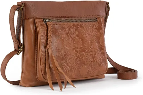 Vista 2 de The Sak Mini bolso cruzado de cuero Sanibel para mujer