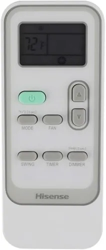 Vista 8 de Hisense Aire acondicionado portátil de 5000 BTU DOE (115 voltios) blanco ventilado, control remoto, enfría 150 pies cuadrados, temporizador de 24