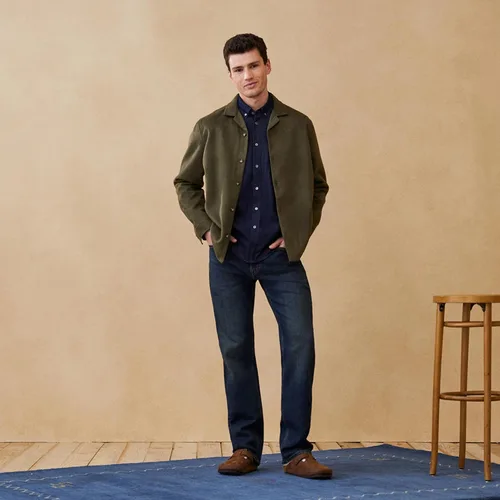 Vista 5 de Signature by Levi Strauss & Co. Gold Label - Jeans de ajuste holgado para hombre Terra