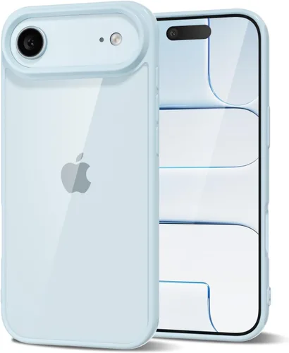 Vista 72 de LoeoeL para iPhone 8 Plus/ 7 Plus Funda Transparente, Funda Híbrida de Teléfono [Plástico Duro y Parachoques de Silicona Suave] Cubierta Protectora