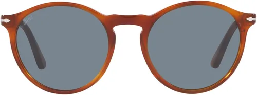 Vista 3 de Persol PO3285S - Gafas de sol redondas, NegroVerde