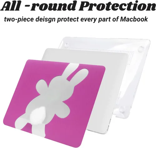 Vista 156 de Funda rígida compatible con MacBook Pro de 13 pulgadas 2012 2011 2010 2009 2008 versión A1278 con CD-ROM, funda de plástico para laptop cubierta