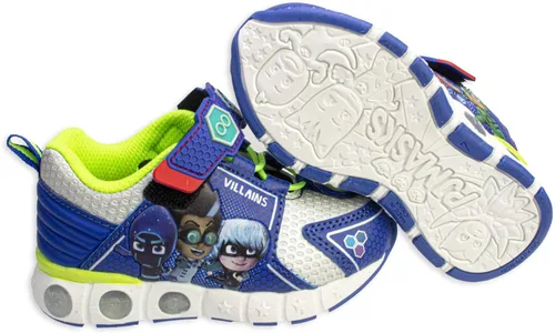 Vista 7 de PJ Masks Zapatos iluminados para niños pequeños zapatos deportivos con correa de gancho y bucle talla 5 a talla 10