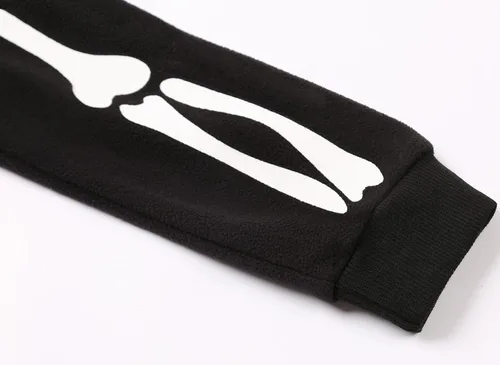 Vista 7 de Kids Skeleton Costume Glow in The Dark One-Piece Skeleton Hoodie for Halloween