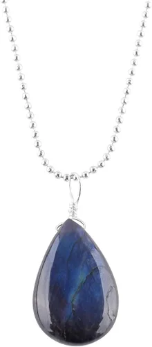 Vista 11 de Natural MultiColor Gemstone Dainty Pendant Necklace for Women