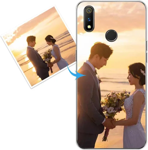 Vista 210 de Funda personalizada compatible con Oppo A1 Pro, fundas de teléfono personalizadas con imagen de foto, imagen de texto, cubierta transparente