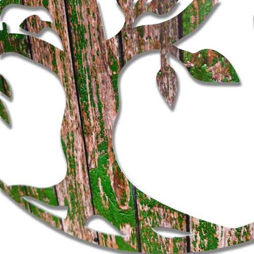 Vista 6 de Venodeco - Arte de pared del árbol de la vida, metal, madera, regalo de casa, decoración de pared, colgante de pared, decoración de pared, árbol