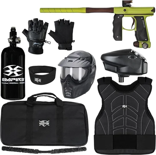 Vista 2 de Action Village Empire Mini GS TP Level 3 Kit de pistola de paintball protector