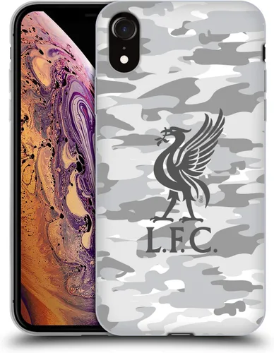 Vista 16 de Head Case Designs Funda de gel con licencia oficial del Liverpool Football Club Away Colourways Crest Camou [protección de grado militar] compatible