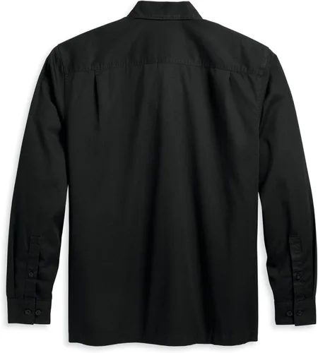 Vista 2 de HARLEY-DAVIDSON Camisa Bar & Shield para hombre, Black Beauty - 96131-23VM