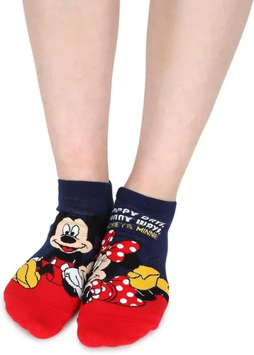Vista 3 de Walkon Calcetines tobilleros con licencia de regalo coloridos para mujeres y niñas
