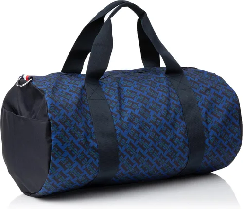 Vista 2 de Tommy Hilfiger Bolso de lona Jackson para hombre, Azul MarinoVerde