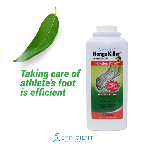 Vista 2 de Hongo Killer Talco para pies, Antimicótico, 7.05 oz Alivio efectivo del pie de atleta, aroma refrescante y calmante