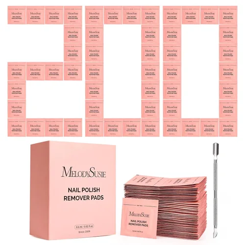 Vista 10 de MelodySusie 1050 toallitas de uñas sin pelusas, súper absorbentes, suaves, no tejidas, para quitaesmalte de uñas y toallitas de extensión
