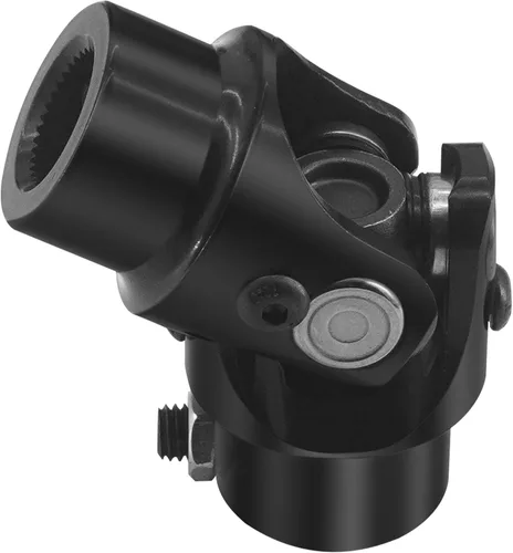 Vista 6 de 3/4" 36 Estrías X 3/4" DD Eje de Dirección Junta U Junta Universal Simple Acoplamiento (Negro, 3-1/4" de Longitud)