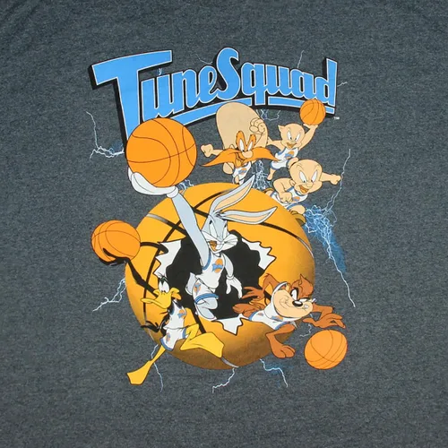 Vista 2 de Looney Tunes Space Jam Tune Squad Graphic Design Camiseta para hombre