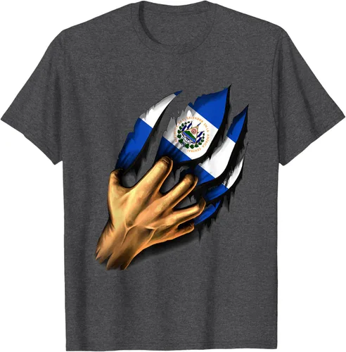 Vista 30 de El salvador bandera camisa salvadoreña en mi