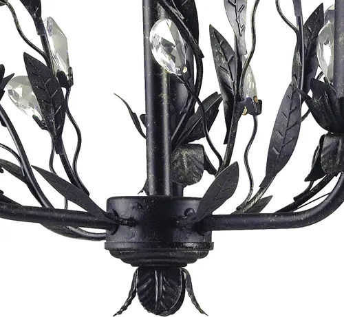 Vista 5 de Elk Home 8058/3 Circeo - Candelabro de luz de 16 pulgadas de ancho y 3 pulgadas, color óxido profundo